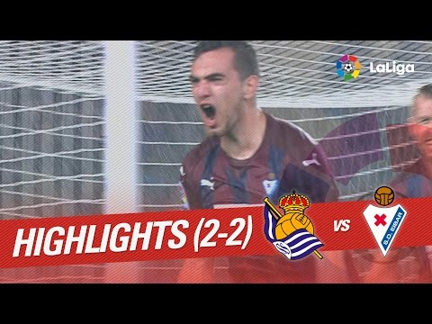 Resumen de Real Sociedad vs SD Eibar (2-2)
