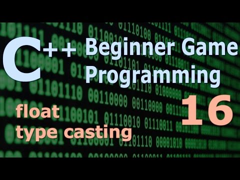 Beginner C Game Programming DirectX float type casting Tutorial 16