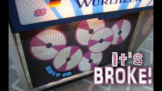 Repairing The Awesome Wurlitzer RAVE ON 90's CD Jukebox!  This One Took Awhile