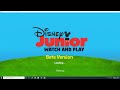 RARE Disney Junior Watch And Play App Asia Australia Instrumental 2011 2021 Beta Version