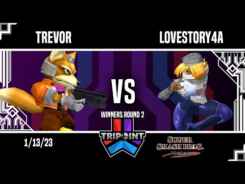 Tripoint Smash 175 - Winners Round 2 - Trevor(Fox) Vs. lovestory4a(Sheik)