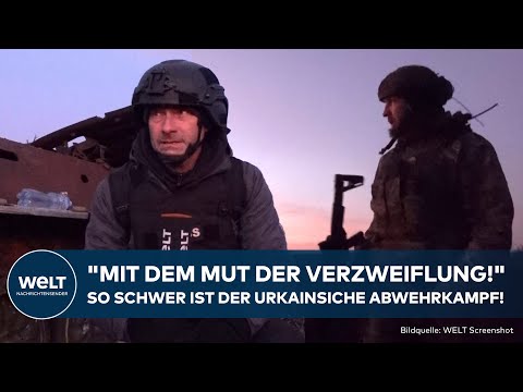 PUTINS KRIEG: Befehl aus Kiew "Halten um jeden Preis!" Steffen Schwarzkopf an vorderster Front!