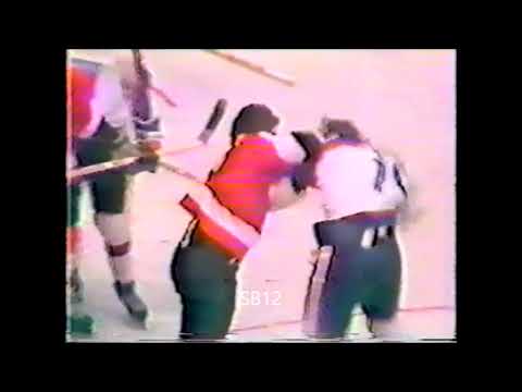 Jim Cunningham vs Nick Fotiu & Dave Hoyda vs Ron Duguay Sept. 26/1978