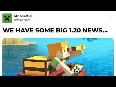 A HUGE MINECRAFT REVEAL MIGHT BE COMING TOMORROW…