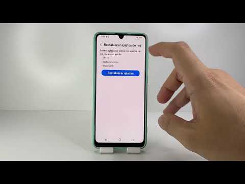 COMO RESTABLECER AJUSTES DE RED SAMSUNG 🟢