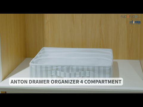 Gambar Informa Anton Organizer Laci 4 Kompartemen 40x40x9 cm