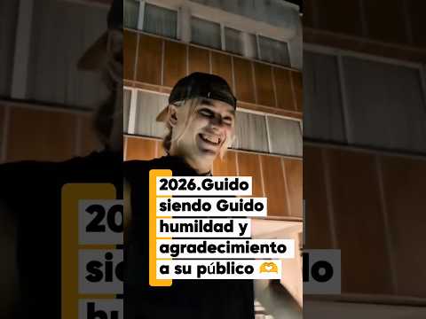 Guido Saluda a fans 2026