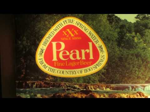 Vintage PEARL BEER Waterfall Motion Sign