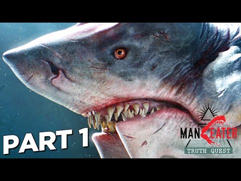 MANEATER TRUTH QUEST DLC Walkthrough Gameplay Part 1 - INTRO (PlayStation 5)