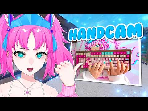 MM2 HANDCAM With MY OWN KEYBOARD..