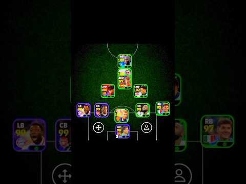 5221 formation efootball 🥶😱 #efootball #efootball2024 #efootball2025 #pes #formation #shorts