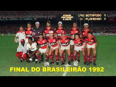 Flamengo 2 X 2 Botafogo - Final do Campeonato Brasileiro 1992 - jogo 2