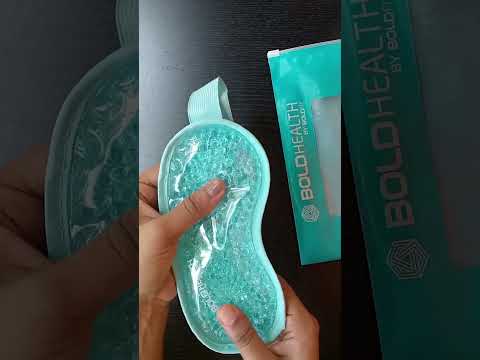 Boldhealth Eye Mask Beads Blue Pack of 1 Adult (EyeGelMaskBeadsBlue)