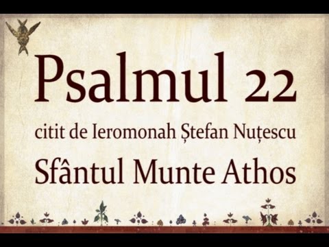 PSALM 22 read on Holy Mount Athos with TEXT