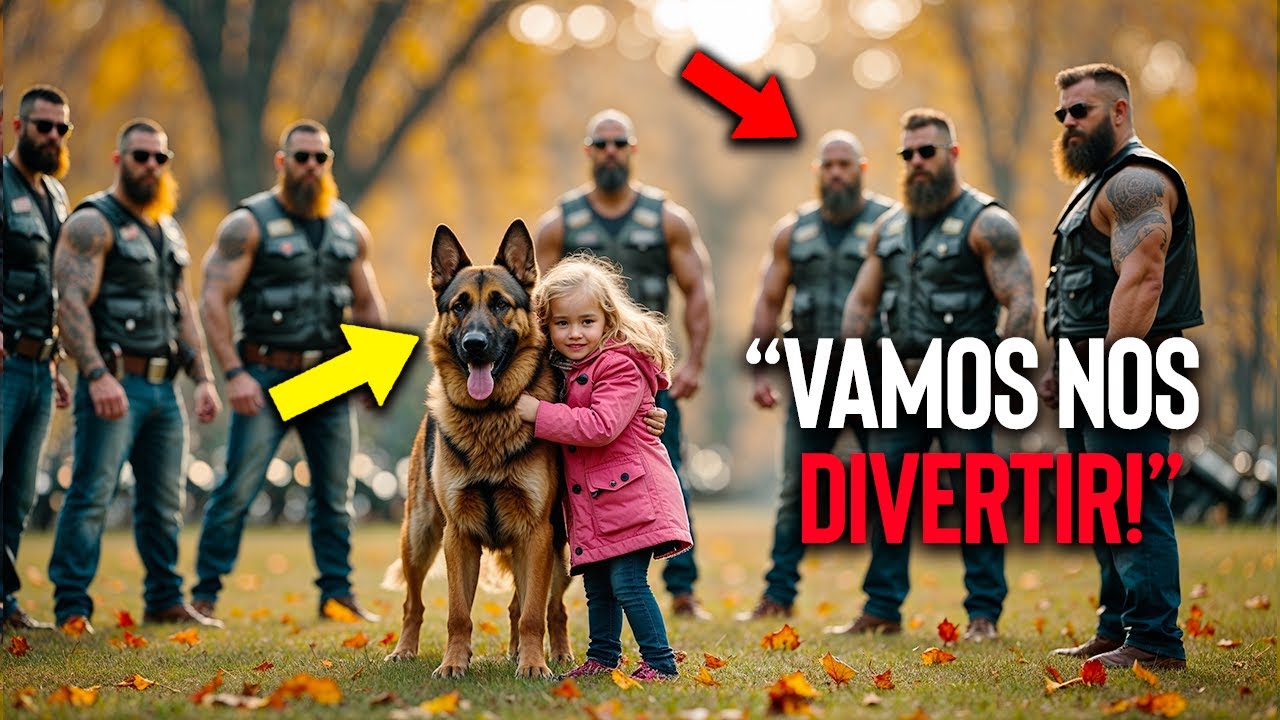 Motociclistas Atacam Uma Menina, Sem Saber Que Seu Cachorro É Um K9 Treinado