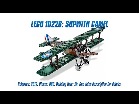 Vidéo LEGO Creator 10226 : Sopwith Camel