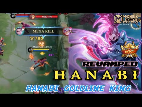 Hanabi Revamped Marksman King Gameplay (Misterius Gaming) - Mobile Legends