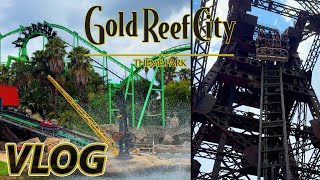 South Africa's Legendary & Rare Coasters! | Gold Reef City | VLOG | December 26t