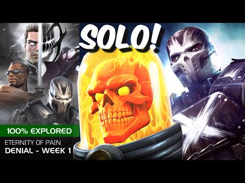 CGR Solos Crossbones! Eternity of Pain: Denial - Week 1 - Marvel Contest of Champions