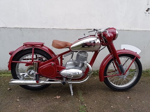 Raritní Jawa 250/11 Pérák Afričan r.v. 1950
