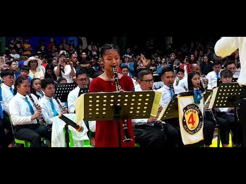 Banda 4 solo clarinet Delecta | serenata 2023 Alfonso cavite