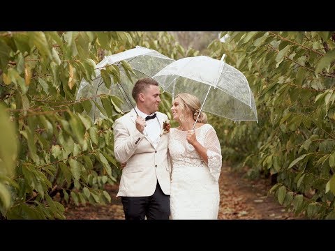 You Can't Have a Rainbow Without a Little Rain. Weather Was Never Going To Dampen This Couple's Day!