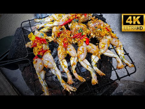 Have You Ever Grilled Frogs Like This? Asian Food @foodatasty