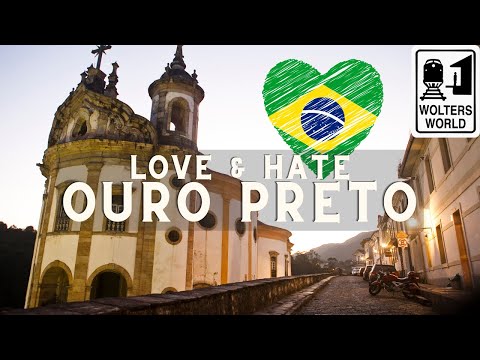 Safest & Best Town to visit in Brazil: Ouro Preto!