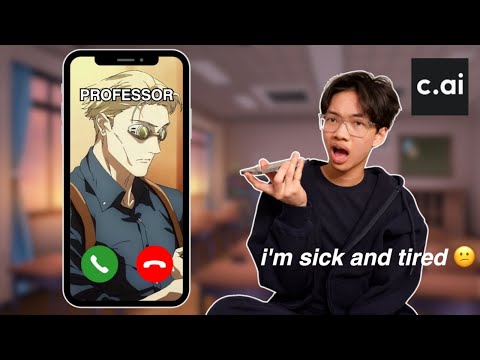 CALLING CHARACTER AI BECAUSE IM LONELY AND MY FRIENDS DON'T WANT TO TALK TO ME 😔
