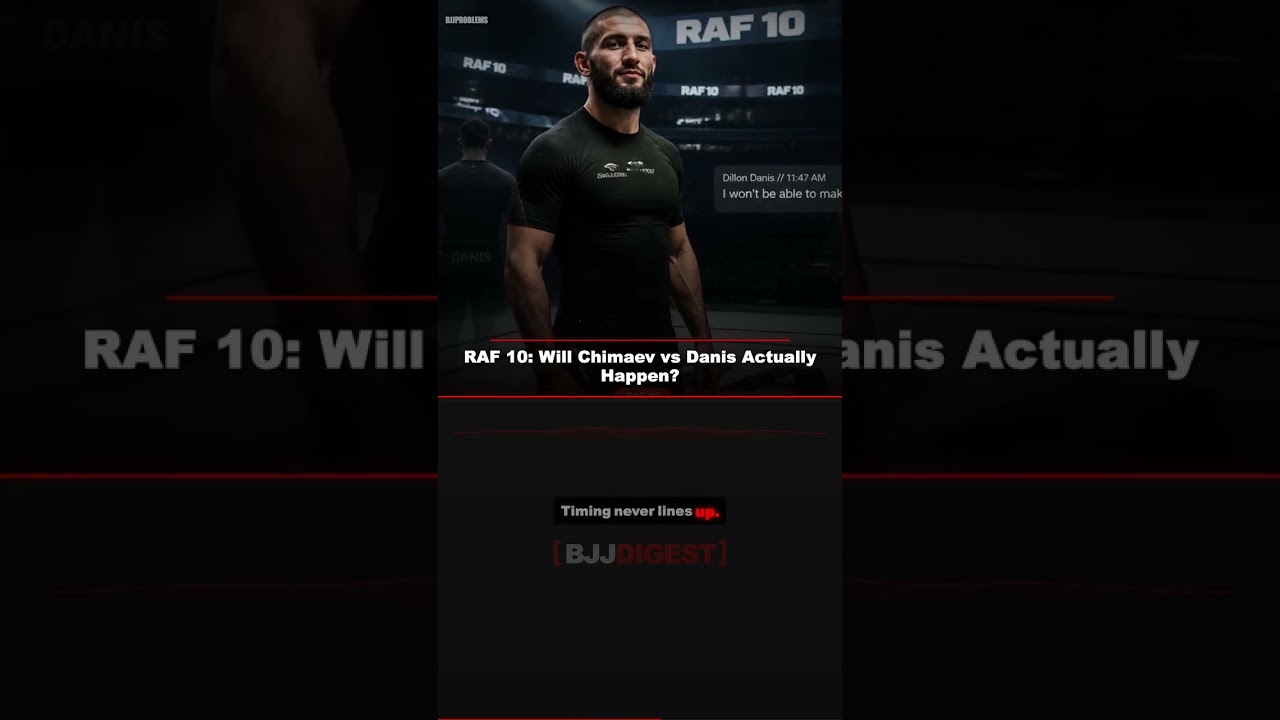 Chimaev vs Danis: Everything Goes Wrong #Shorts