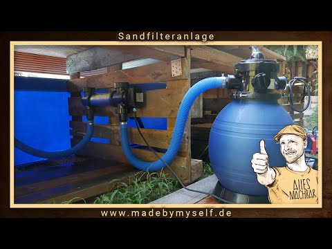 Pool reinigen und sauber halten,  T.I.P Sandfilteranlage SPF 250 + Pool UV-C Strahler