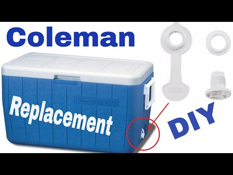 Coleman Cooler Drain Plug Replacement