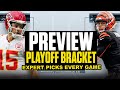 2023 NFL Playoff Bracket: Expert picks EVERY GAME & Super Bowl | CBS Sports HQ