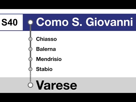 TILO annunci » S40 Como S. Giovanni — Varese (2023) | SLBahnen