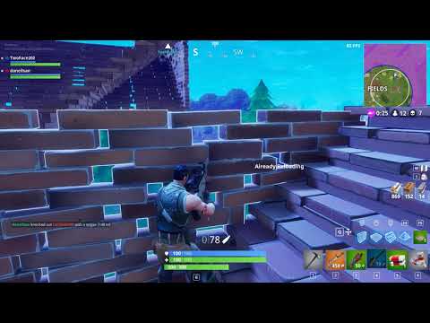 DOUBLE BLIND HEADSHOT IN FORTNITE WITH A BOLT-ACTION SNIPER RIFLE