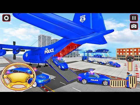 Police Car Transporter Simulator - Multi Trailer Truck Driving - Android Gameplay