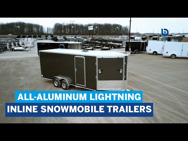 2025 Lightning Aluminum Lightning 8.5 Drive In/Out Trailer! in Cargo & Utility Trailers in Barrie