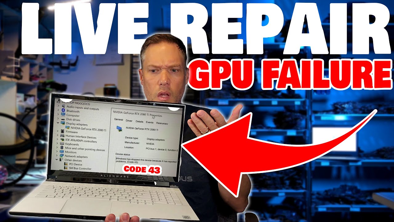 [Live Repair] Gaming Laptop GPU Failure, Repaired Live- Can I Do It?