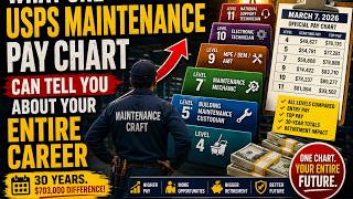 What One USPS Maintenance Pay Chart Can Tell You About Your Entire Career