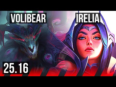 VOLIBEAR vs IRELIA (TOP) | 6/3/11 | EUW Master | 25.16
