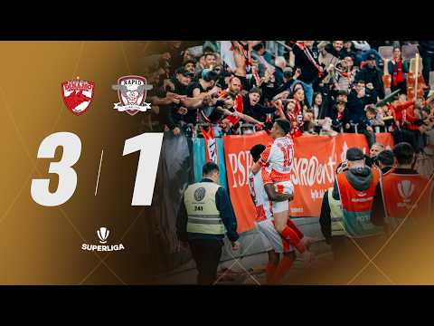 DINAMO vs RAPID 3 - 1 | REZUMAT