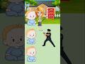 The Villain Hides Behind The Baby Shorts Animation Usa English