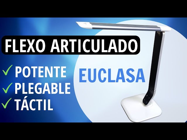 Vídeo relacionado con BEL AIR HOME - Lámpara Flexo de Escritorio TEACHER - Diseño Moderno de Madera y Metal - Cuello Articulable - Ideal para Oficinas y Escritorios - Cabeza de 12 cm - Altura 47 cm, Negro, Madera