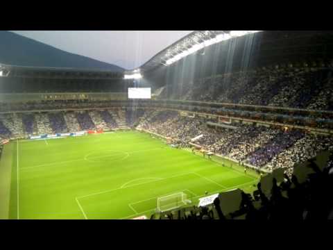 "Recibimiento al Monterrey semifinal vuelta" Barra: La Adicción • Club: Monterrey