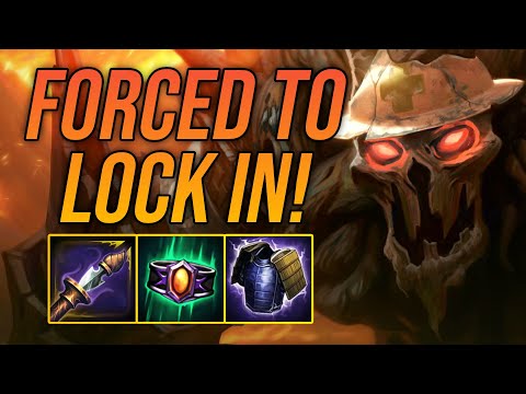 FORCED TO LOCK IN! Sylvanus Solo Gameplay - SMITE