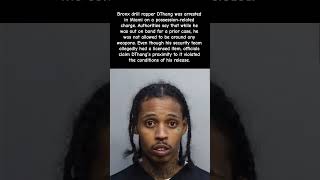 Bronx Drill Rapper DThang Arrested in Miami While Out on Bond! #dthang #shorts #viralvideo