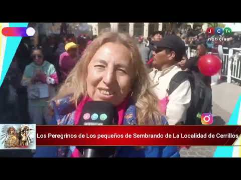 💛 Los Que se vivio al Medio dia Los Pequeños Participaron su Peregrinaciones de Cerrillos 🙏❤💛