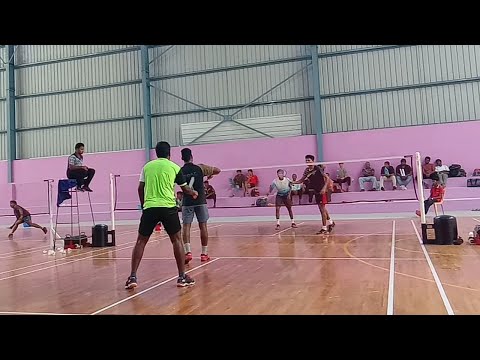 SATHISH VIMAL RAJ vs KALAI GANESH Men Doubles PSG VS SNR - Bharathiyar University College Team Event