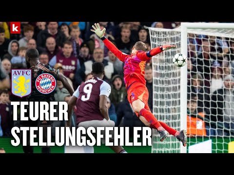 Neuer erklärt Gegentor: "Gehört zum kalkulierten Risiko" | FC Bayern - Aston Villa