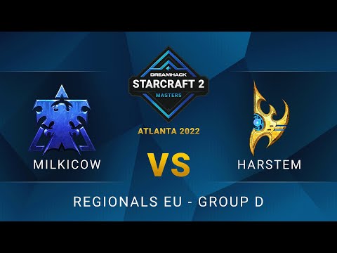 SC2 - Milkicow vs Harstem - DreamHack SC2 Masters: Atlanta 2022 - Group D - EU